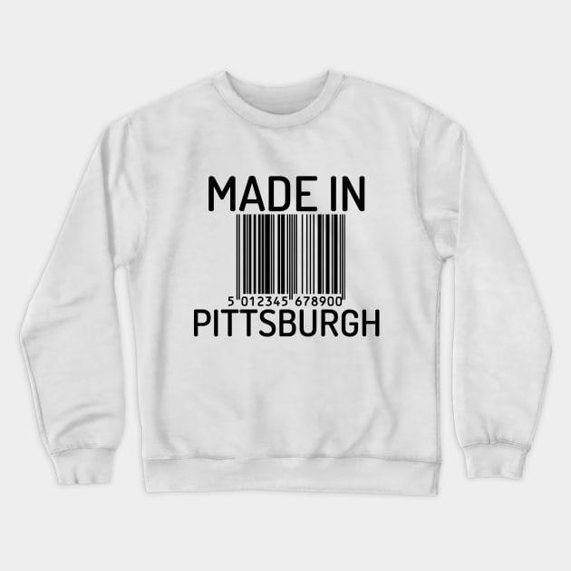 Made in Pittsburgh Crewneck Sweatshirt by 9 Turtles Project